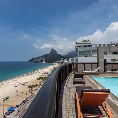 Apartamento Moderno em Prédio à Beira-mar na Praia de Ipanema-3